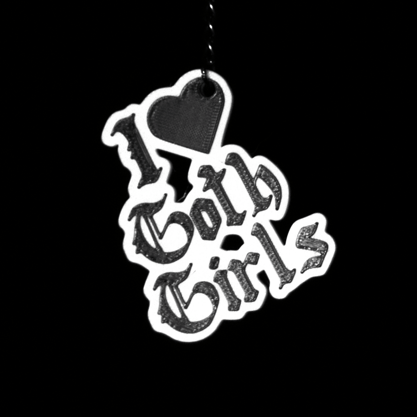 LLAVERO I LOVE GOTH GIRLS