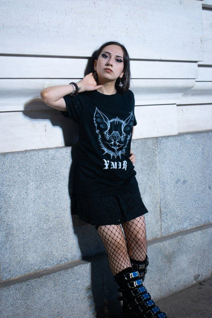Camiseta gótica murciélago YMIR