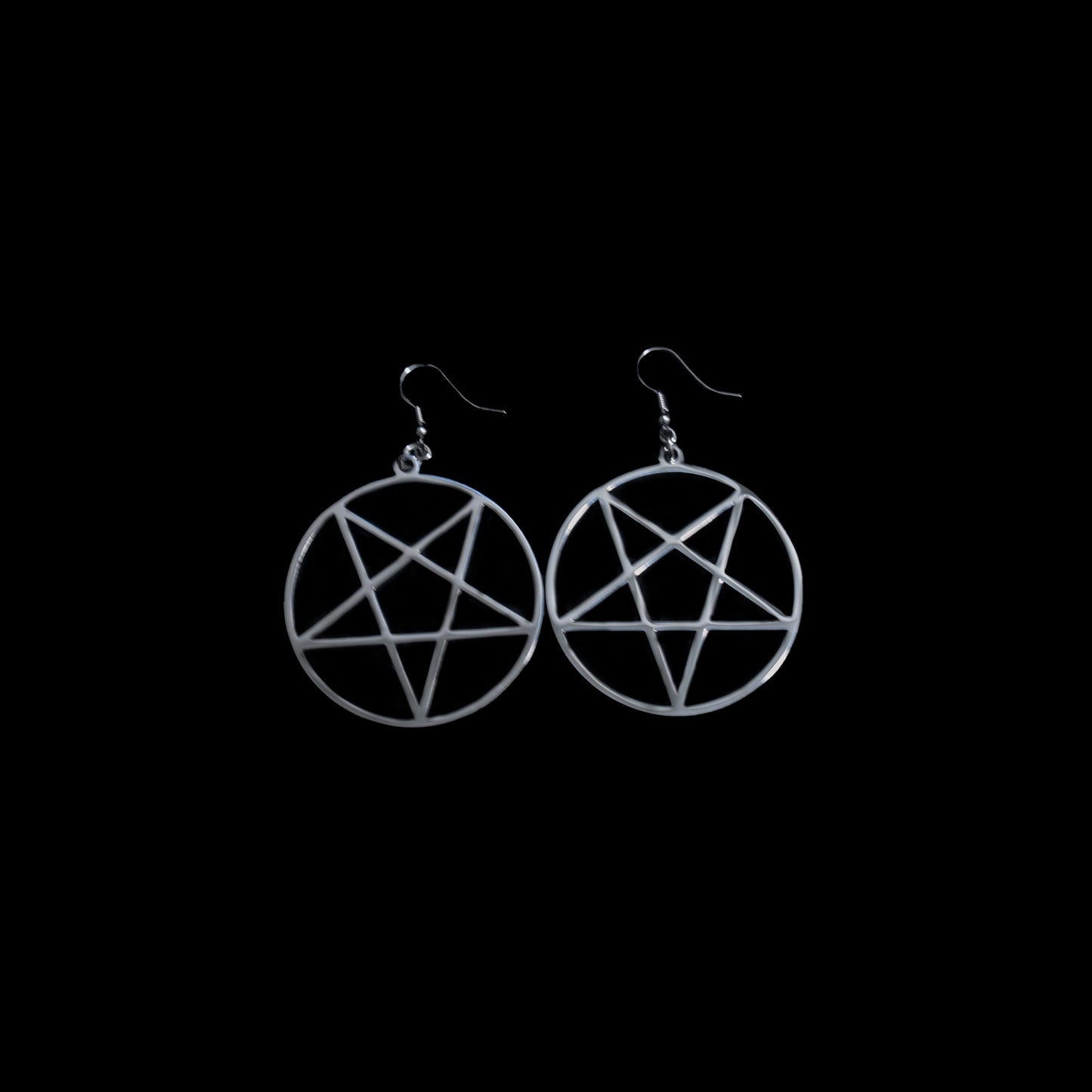 PENDIENTES PENTAGRAMA INVERTIDO