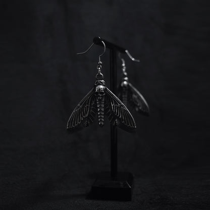 Pendientes Death Moth (Polilla de la Muerte)