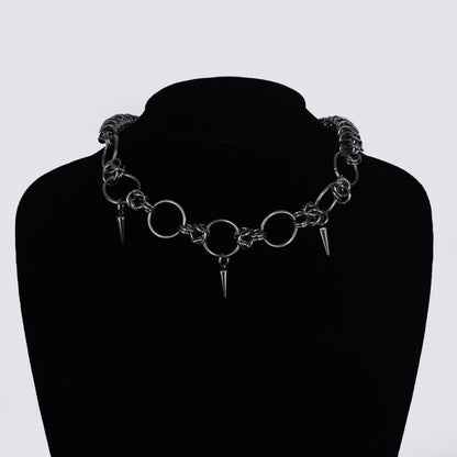 Black Cathedral - Collar Gótico Oscuro