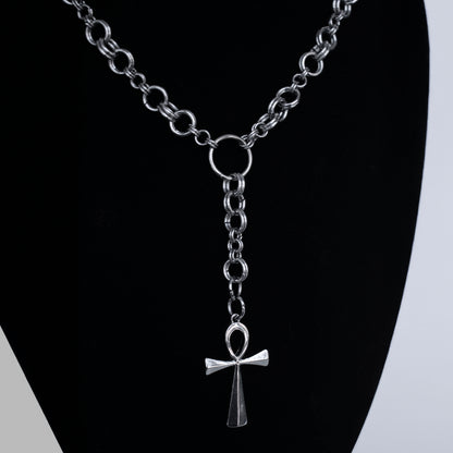 Obsidiana Ritual - Collar Gótico de Estilo Dark