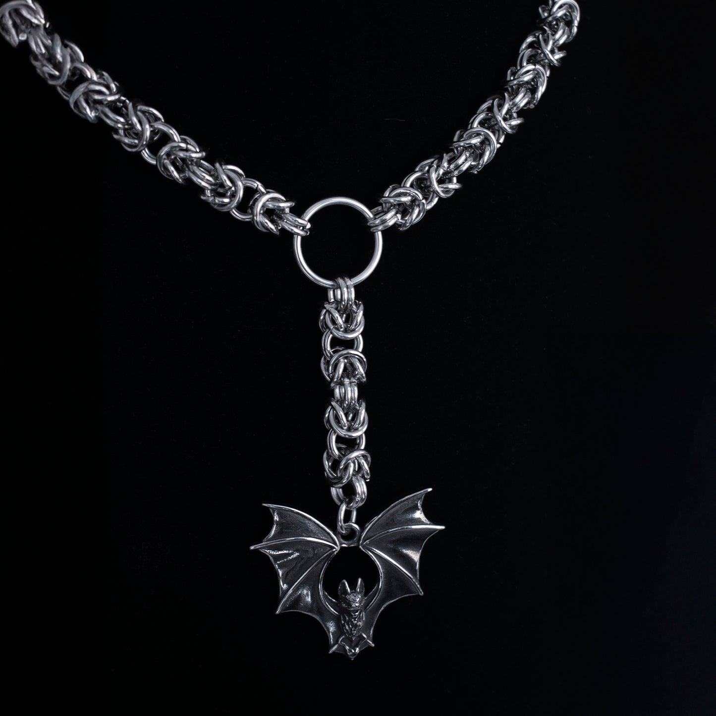 Umbra Cross - Collar Gótico Negro