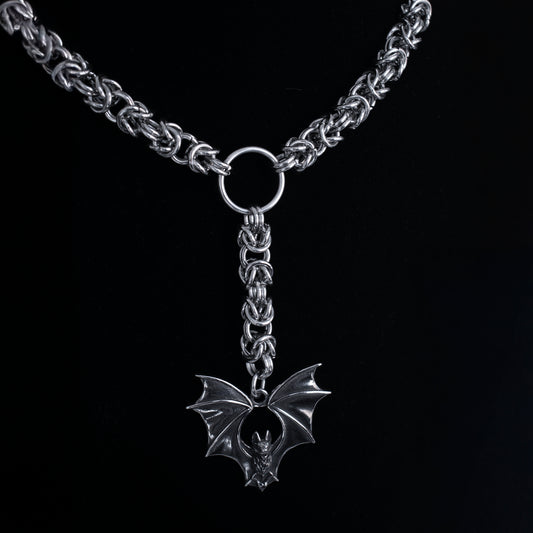 Umbra Cross - Collar Gótico Negro