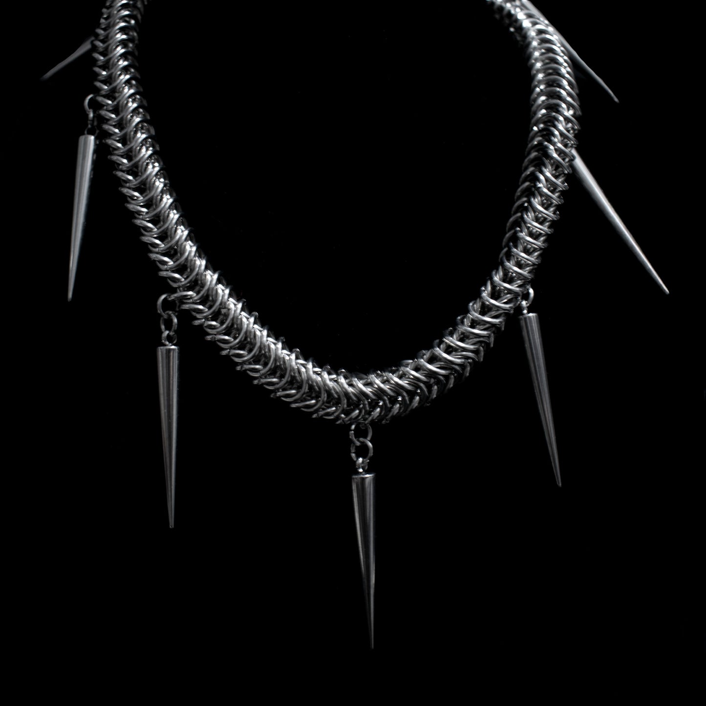 Espinas Oscuras - Collar Punk Gótico