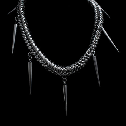 Espinas Oscuras - Collar Punk Gótico
