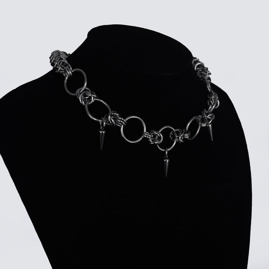 Black Cathedral - Collar Gótico Oscuro