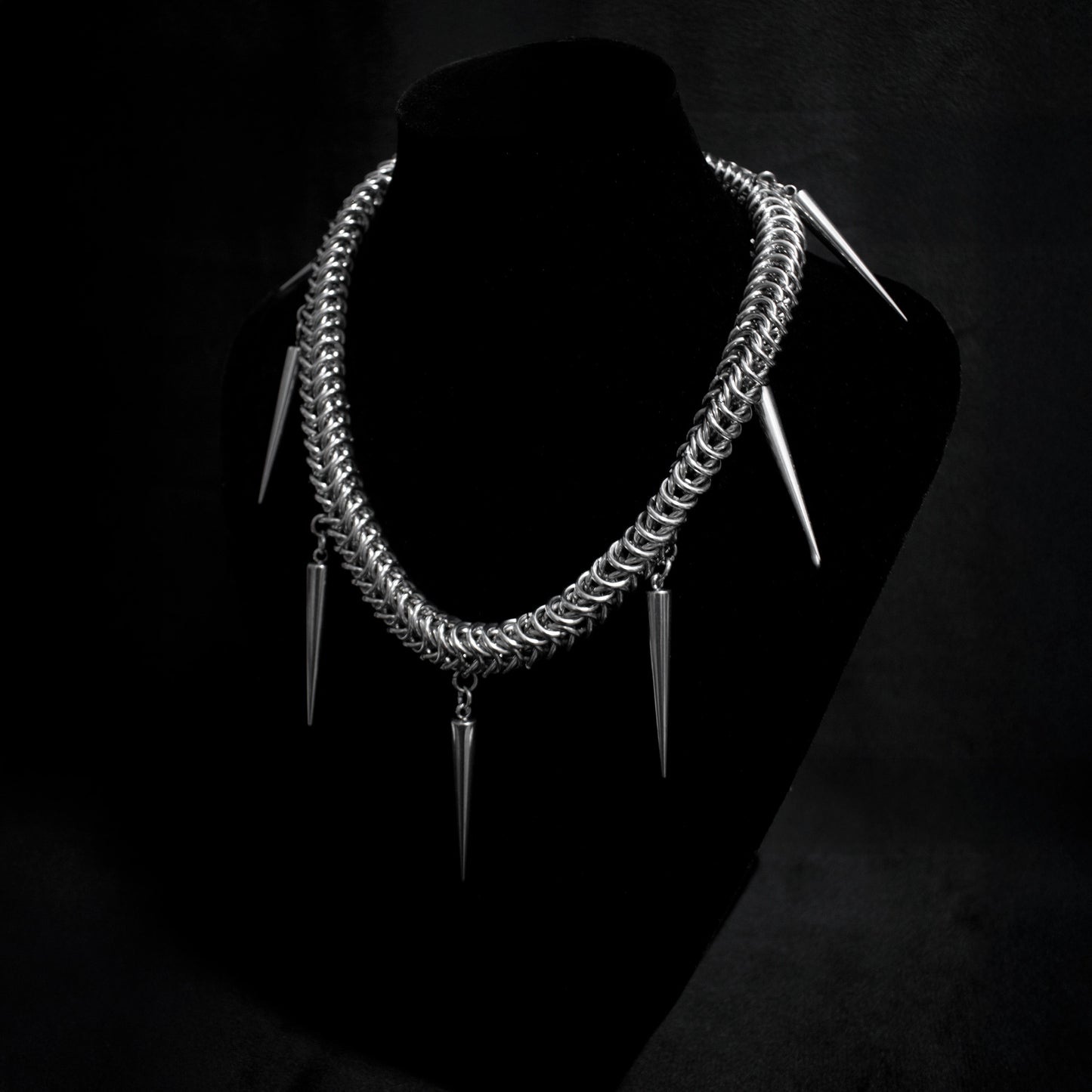 Espinas Oscuras - Collar Punk Gótico