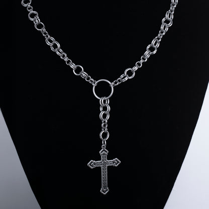 Cruz de la noche - Collar Gótico Alternativo