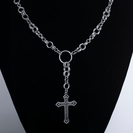 Cruz de la noche - Collar Gótico Alternativo