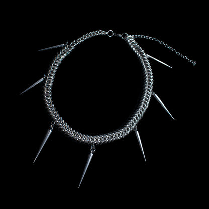 Espinas Oscuras - Collar Punk Gótico