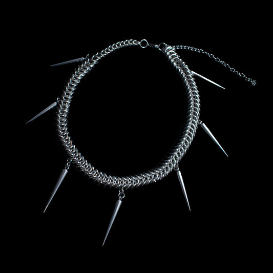 Espinas Oscuras - Collar Punk Gótico