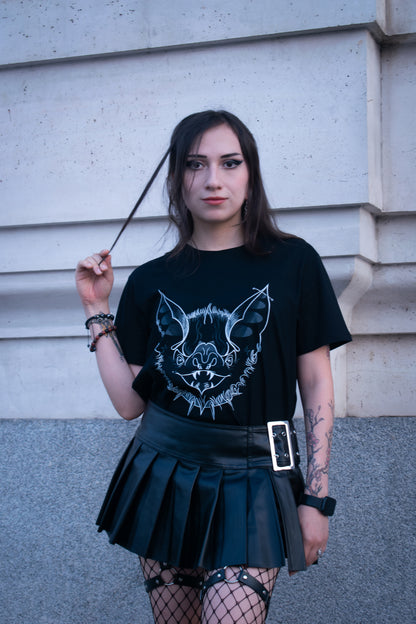 Camiseta gótica murciélago YMIR