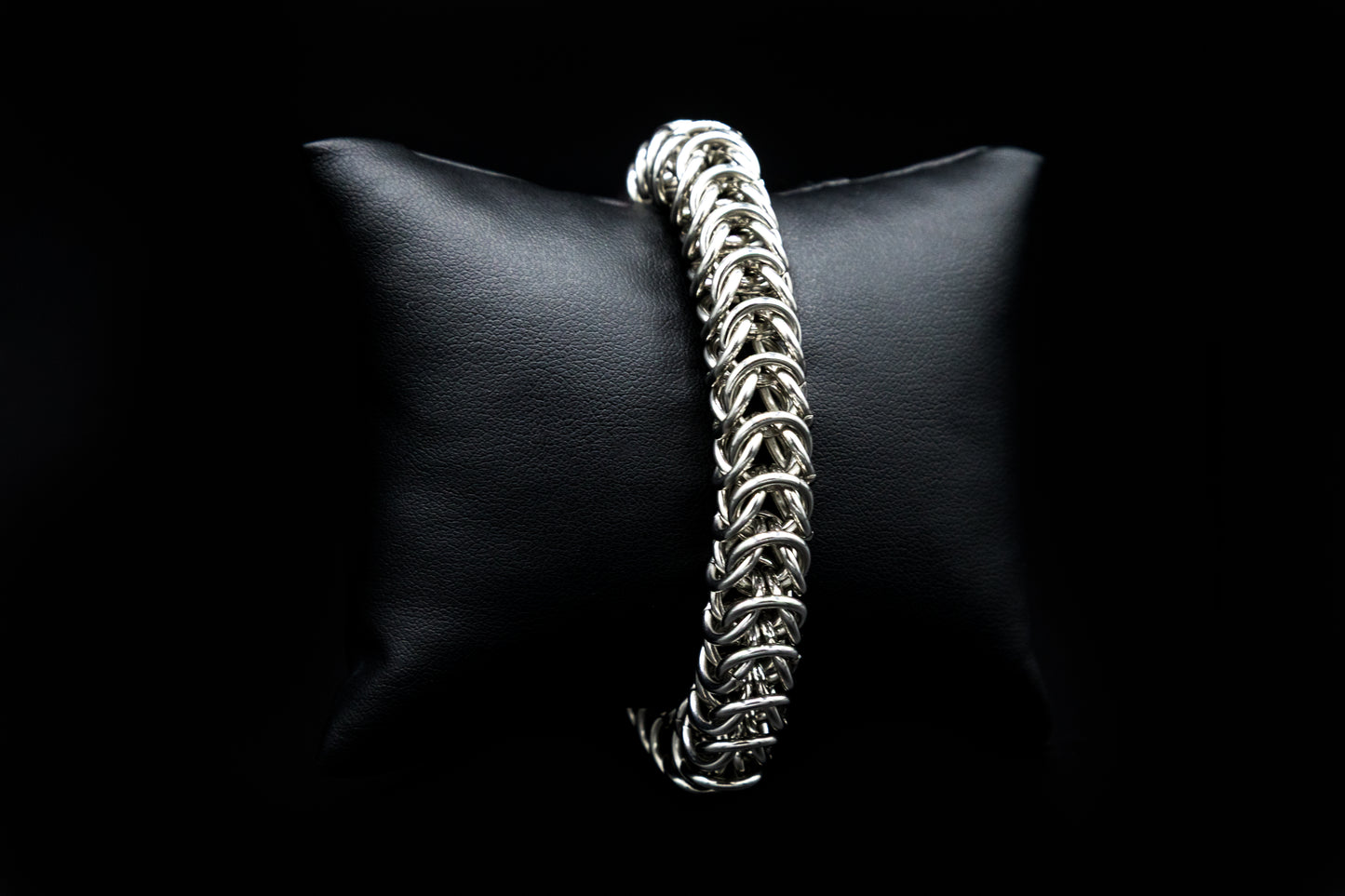 Pulsera Chainmail Leviathan – Acero Inoxidable