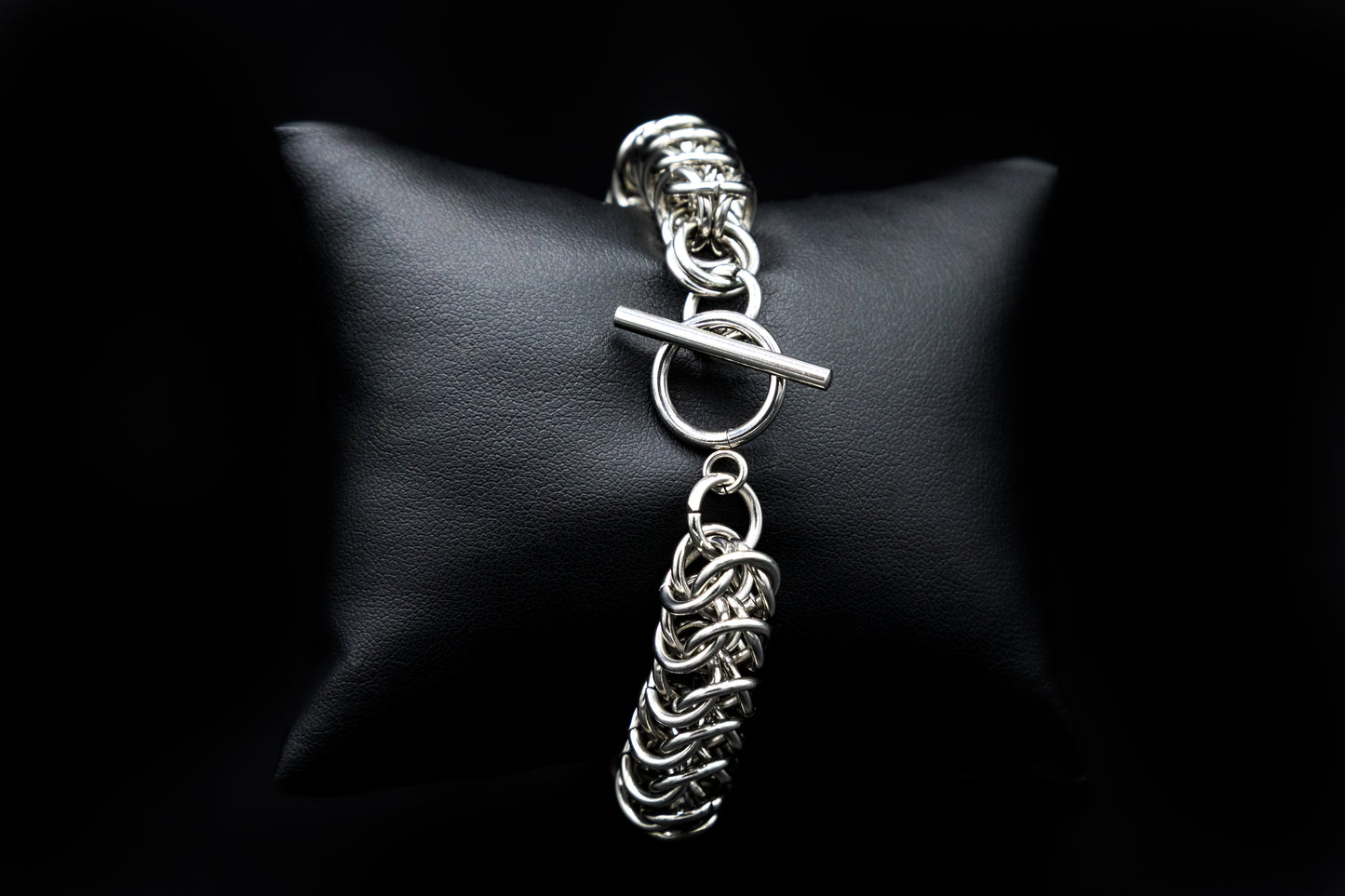 Pulsera Chainmail Leviathan – Acero Inoxidable