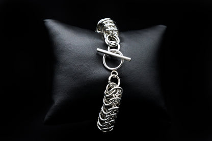 Pulsera Chainmail Leviathan – Acero Inoxidable