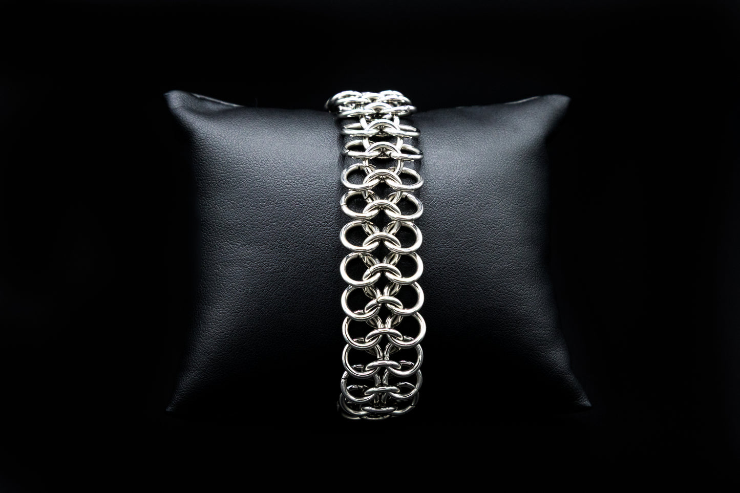 Nocturne Chain – Pulsera Gótica de Acero Inoxidable con Eslabones Gruesos