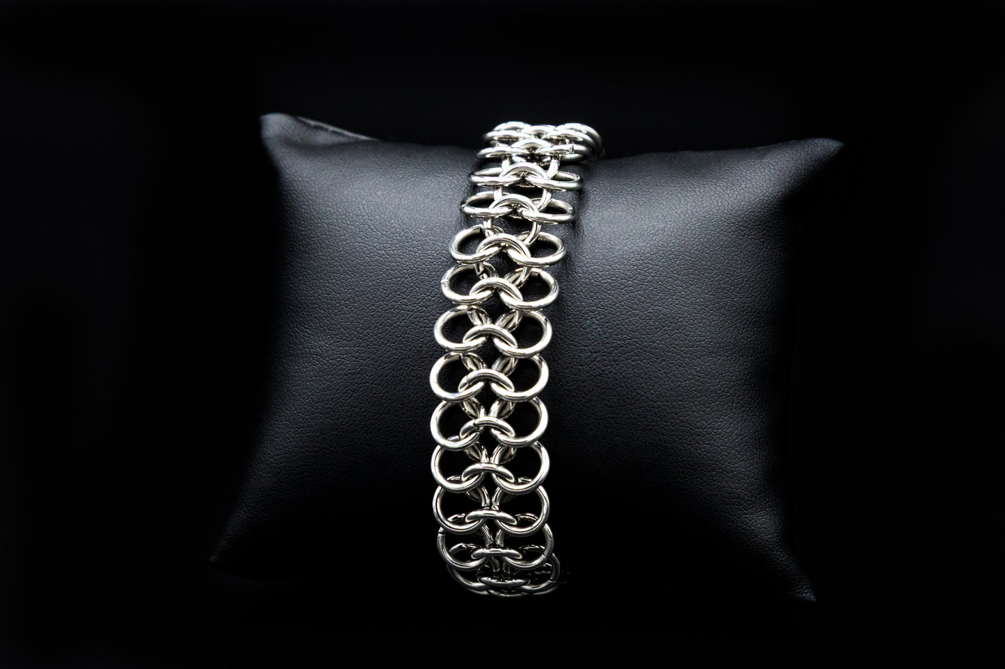 Nocturne Chain – Pulsera Gótica de Acero Inoxidable con Eslabones Gruesos